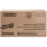(4 pack) Genuine Joe GJO21100 Multifold Towels, 250 Sheets per Pack, 16 Pack - Image 3