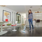 BLACK+DECKER Classic Steam-Mop, Corded, Multi surface Cleaning, Hardwood, Ceramic, and Vinyl Floors, with Microfiber Pad, HSM13E1W - Image 3