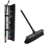Libman High Power Push Broom Multi-Surface 18 inch with Steel Handle