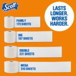 Scott ComfortPlus Toilet Paper, 12 Mega Rolls - Image 2